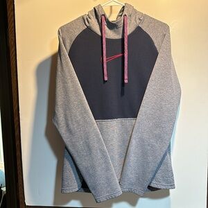 Nike Hoodie Men’s Medium Pullover DD2112-451 Therma Fit Gym Workout Running